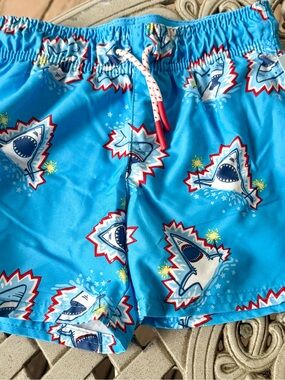 Cat & Jack Toddler Swim Shorts in Aqua Blue